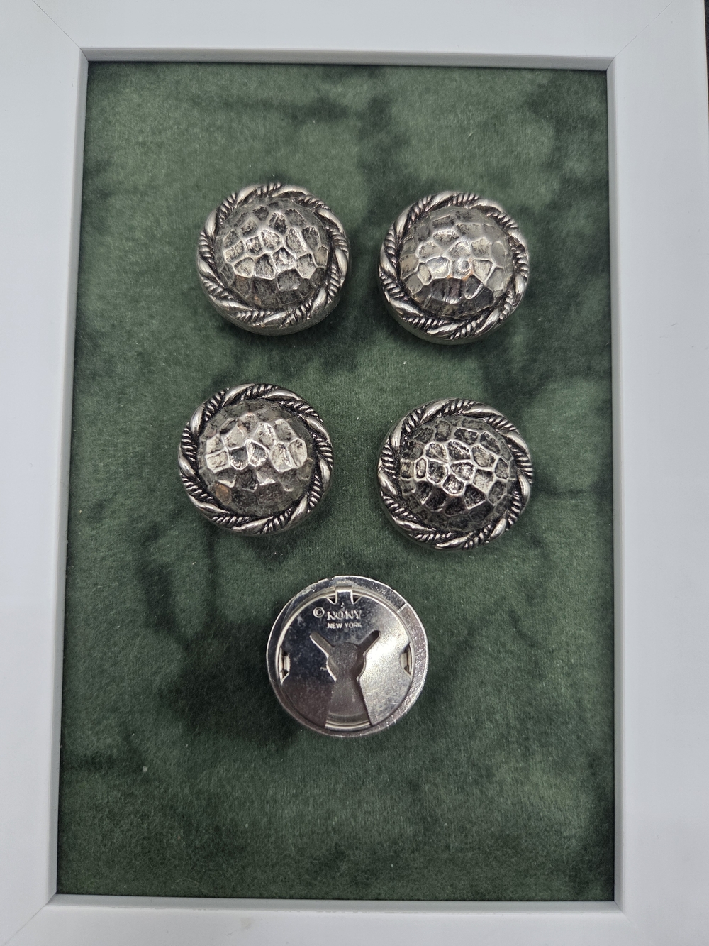 1338. Vintage NONY Button Covers